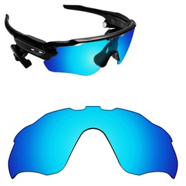 Alphax Ice Blue Polarized Replacement Lenses for Oakley Radar Pace OO9333