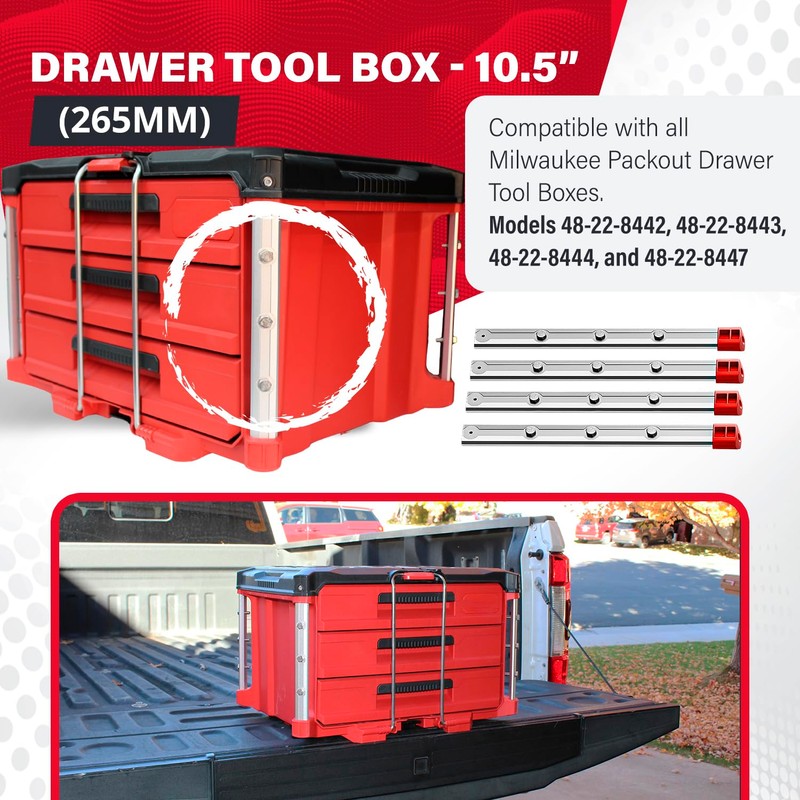 Alpha Rails - Alpha Engineered Threaded Rails Compatible with Milwaukee