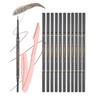 SUMEITANG Medium Brown Eyebrow Pencils for Women, 12Pcs Ultra Slim