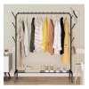 1Home Perchero Organizador Metálico Negro Para Ropa Y Accesorios