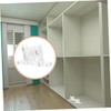 LALAFINA 20 Sets Transparent Cabinet Door Latches Drawer Front Clips