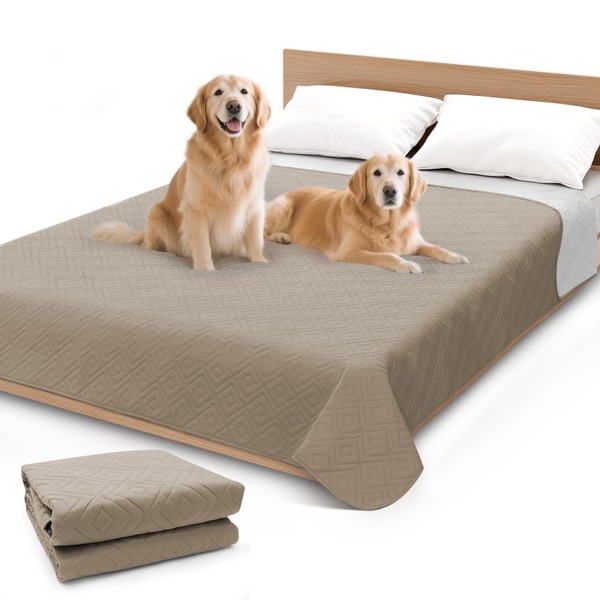 BOOMAGU Waterproof Sheet Pet Leak Proof Waterproof Bed Cover, Double-Sided
