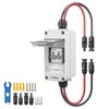 Pjerjzn Solar Panel Disconnect Switch 16A 400V DC/AC PV Disconnect