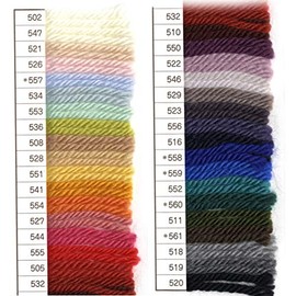 Puppy Princess Annie 10000031 Wool Yarn, Col.561, Brown, 1.4 oz (40 g), Approx. 44.1 ft (112 m)