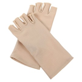 CORHAD 1 Pair Uv Fingerless Women Outdoor Cycling Sun Blocking Anti Uv Compression Sports Daily Use