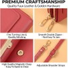 Touchscreen Phone Crossbody Wallet Women,Anti-Theft Leather Messenger Bag,RFID Block PU