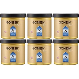 GONESH Gel Air Freshener No.8 (Spring Mist) X Set of 6