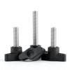 QIRUIRED 4 Pcs M8 x 15mm Thumb Screws 304 Stainless