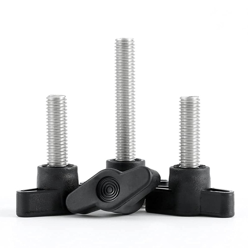 QIRUIRED 4 Pcs M8 x 15mm Thumb Screws 304 Stainless