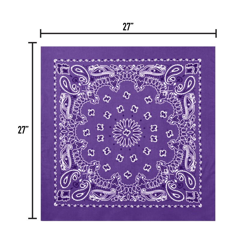 Rothco Trainmen Paisley Bandana – Multipurpose Outdoor Utility Survival Headwrap,