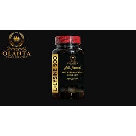 OLANTA TRADE SOLUTION L-LYSINE 500 AMINO ACID - Post-workout recovery, energy support, Essential Amino