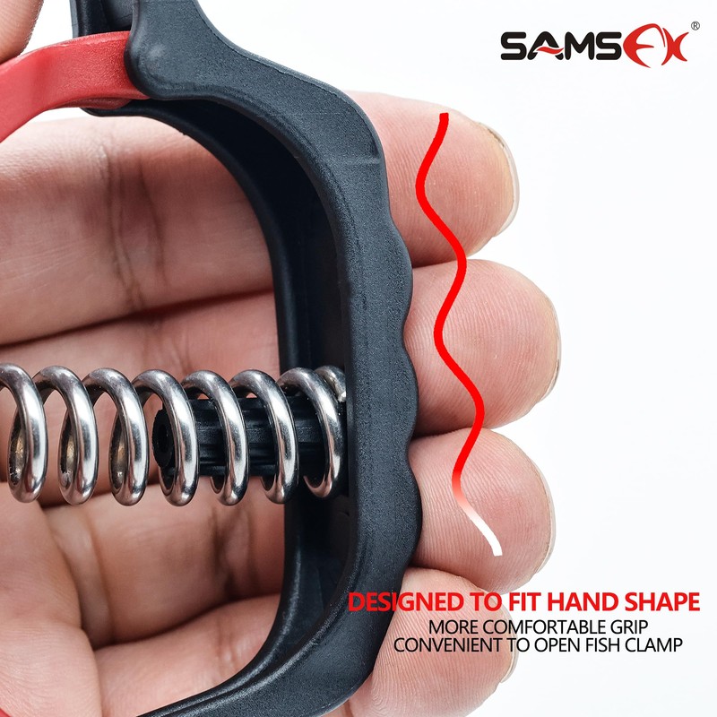 SAMSFX Fishing Fish Gripper for Scale (Mini Fish Lip Grip)