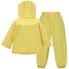 LZH Girl Baby Kid Waterproof Hooded Coat Jacket Outwear Suit