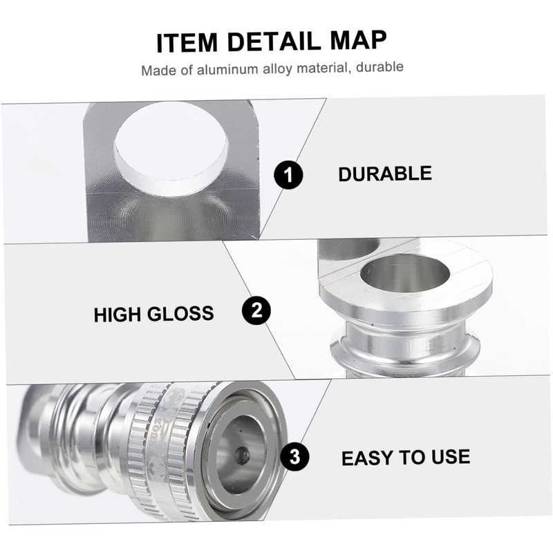 KICHOUSE Bike Pedals Quick Release Buckle Replacement for Pedal Buckle