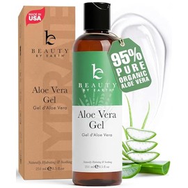 Gel de aloe vera: planta de aloe vera para loción después del sol, gel de aloe vera puro para el cuidado de la piel, el gel de aloe es mejor para el cuidado de la cara, el cabello y la piel calmante