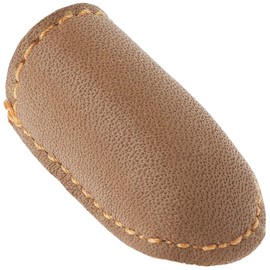 clover Natural Fit Leather Thimble: Medium, 1