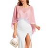 Bbonlinedress Chiffon Capes Women's Summer Soft Capelets Lightweight Cloths Wraps