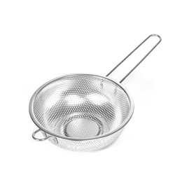 ICEICE Metal Fine Mesh Strainer and Colander for Kitchen with Handle, Stainless Steel Pasta Strainer/Kitchen Funnel/Collander/Sifter for Strain/Wash Vegetables, Fruits, Spaghetti, Rice (7.8＂)