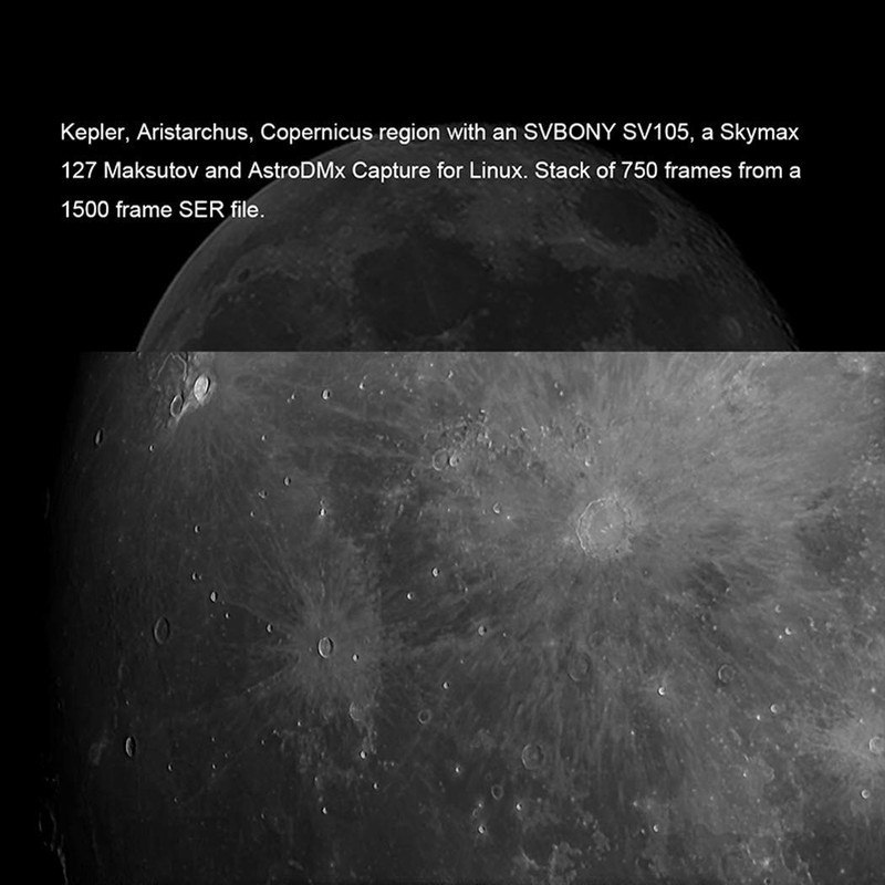 Svbony SV105 Telescope Camera 1.25 Inches, Digital Color Astronomy Camera