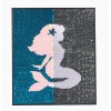 Unbranded Mermaid Crossing wall hanging with sequin Reversible Little Girls
