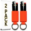 Lighter Holders for J6 BIC's. 2 Pack of Lighter Pouches,