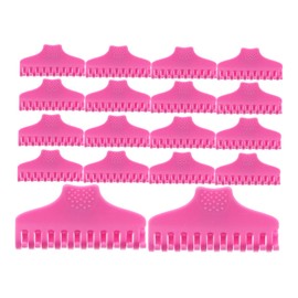 Ipetboom Multipurpose Hair Curling Clips 25pcs Butterfly Clips Hairdressing Tools