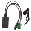 Car AUX Cable 5.0 Bluetooth Microphone Harness Audio Wire Fit