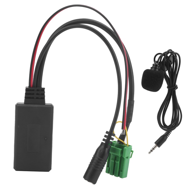 Car AUX Cable 5.0 Bluetooth Microphone Harness Audio Wire Fit