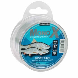 C-TEC Spro Mono X White Fish Diameter 0.16 mm / 500 m Clear Target Fish Line