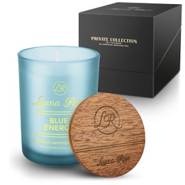 Luana Rose Duftkerze Geschenkset (1-Docht, Kokosnuss Zitrone)