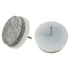 Pack of 16 Felt Furniture Glides Diameter 28 mm for