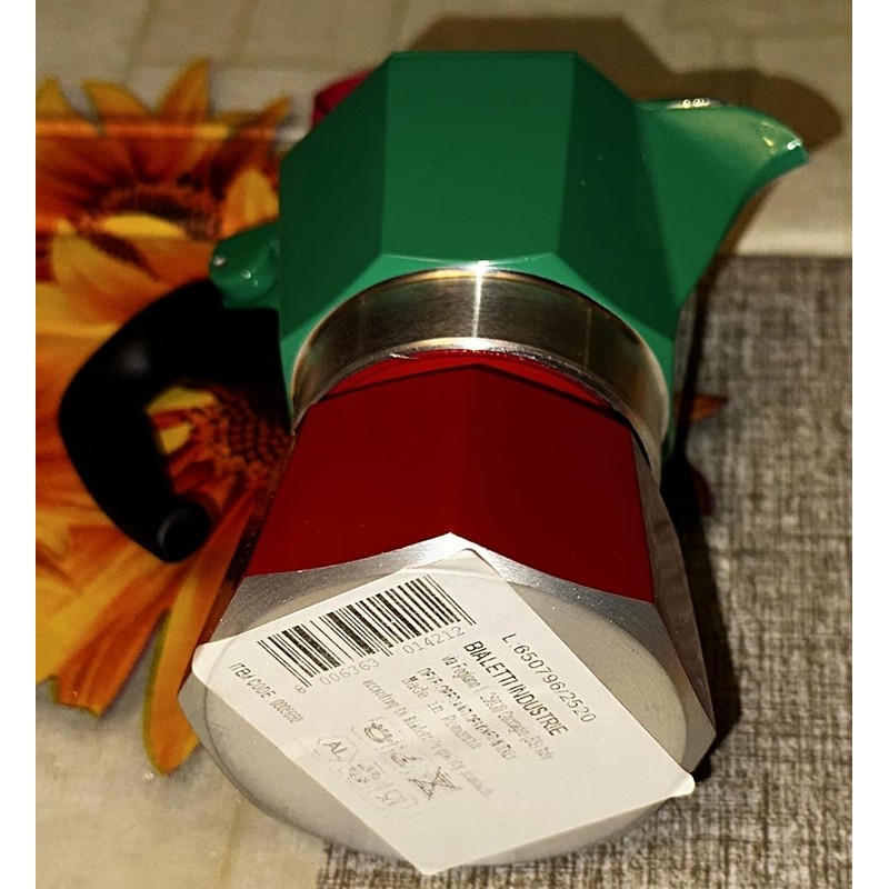 Bialetti 0005650 La Mokina Tricolore