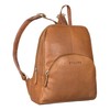 STILORD 'Josephine' Leather Backpack Women's Small Genuine Leather with Many