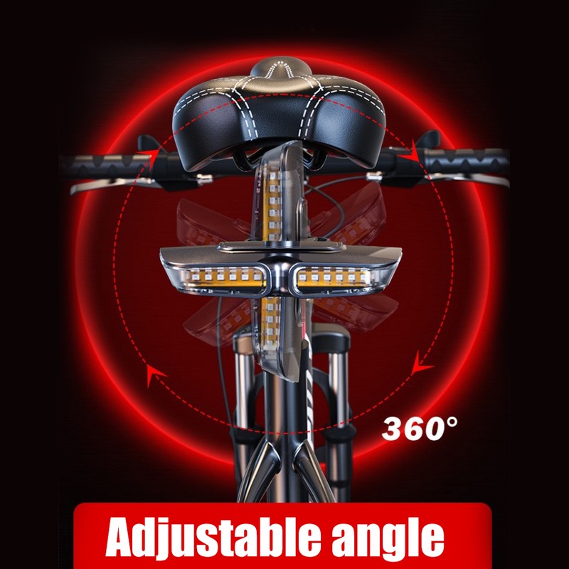 Bike Tail Light Rechargeable Waterproof Ultra Bright 20 LEDs Rear
