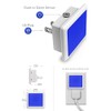 L LOHAS LED Blue Night Lights Plug into Wall 2-Pack,