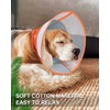 ROMANTIC BEAR Soft Dog Cone With Adjustable Buckle, Anti-Bite Elizabethan