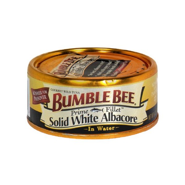 Bumble Bee Prime Fillet Solid White Albacore in Water, 5-Ounce Cans (Pack of 24)