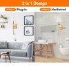 Dimmable Wall Sconces Set of Two, Plug in Wall Sconces