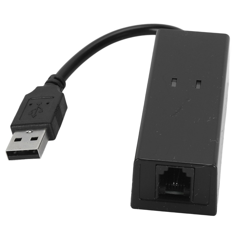 USB 56K External Dial Up Fax Data Modem Plug and