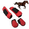 4 Pcs Horse Tendon Boots Set Soft Anti Slip Cushioning
