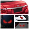 Car Reflective Stickers Decals Suitable red Eye Pattern for car