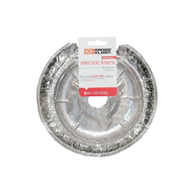 RANGE KLEEN 8 Count Electric Stove Liners