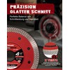 EZARC Diamond Cutting Discs 115mm Extra Thin Diamond Disc Cutting