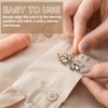 sourcing map 5Pcs Rhinestone Crystal Applique Handmade Beaded Patches