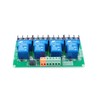 KNACRO 4-Channel DC 12V Relay Module High Low Level Triggering