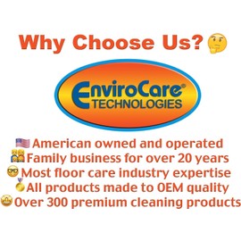 For Eureka EnviroCare Vacuum Cleaner Filters fit Eureka Upright Vacuums 3 Filters