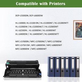 DR-3400 DR3400 Compatible Drum Unit 30000 Pages for Brother HL-L5000D L5100DNT L5200DWLT L5200DWT L6250DN L6300DWT L6400DWT DCP-L5500DN L6600DW MFC-L5700DNLT L5700DW L5750DW L6800DWT L6900DWT Printer