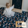 55"x55"Jumbo Thick 4-Layer Baby Splat Mat for Under High Chair,