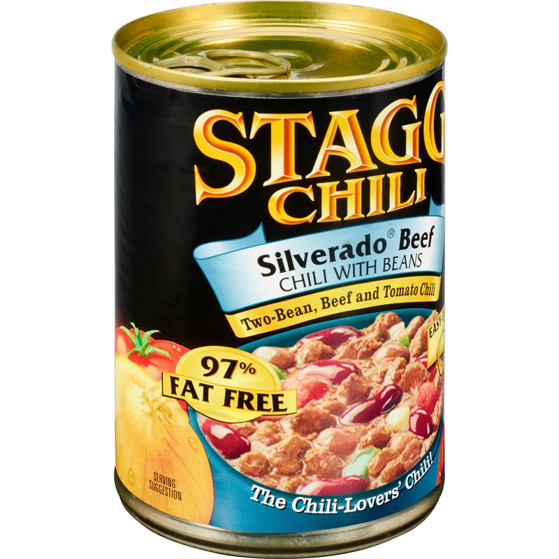 Stagg Silverado Beef Chili with Beans, 15 Ounce (Pack of