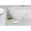 Brabantia Renew Digital Bathroom Weighing Scales (White) Battery-Powered Personal Body